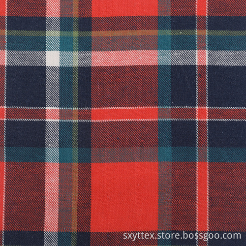 Ladies Fancy Cotton Yarn Dyed Check Fabric